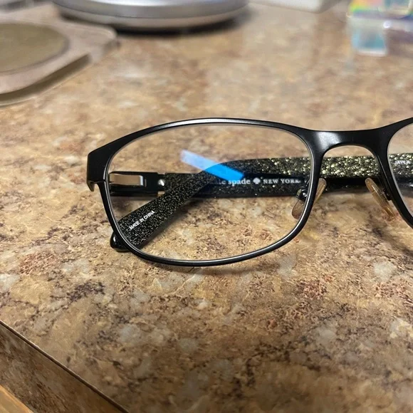Kate Spade Jayla Black Sparkle Eyewear - delightchanel.com display picture 3